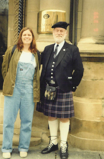 Heather and a Scotsman