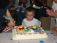 Jonah's 4th birthday party